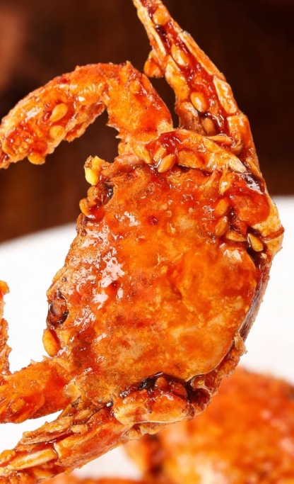 Spicy Crispy Sea Crab Snacks – High Protein, Low Sodium & Ready-to-Eat (Healthy Seafood Jerky)