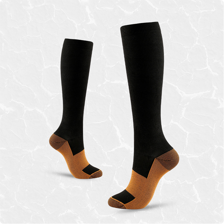 Copper Anti-Fatigue Slim Leg Compression Socks
