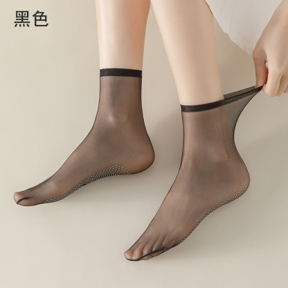 Women's ultrathin nonmarking stockings for summer