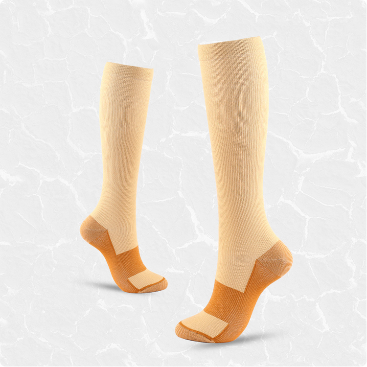 Copper Anti-Fatigue Slim Leg Compression Socks