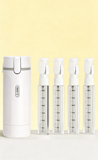 Portable Travel Refillable Bottle Set –Leak-Proof Silicone Toiletry Containers for Shampoo & Cosmetics 