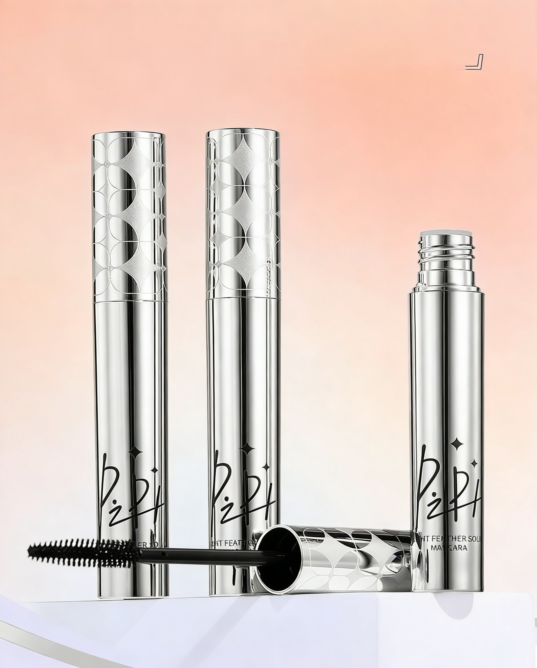 2-in-1 Tubing Mascara Set (Black + Brown): 24H No Smudge, Easy Wash with Warm Water, Long & Natural Lashes