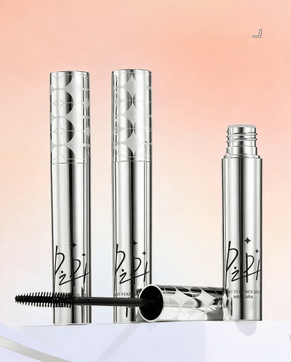 2-in-1 Tubing Mascara Set (Black + Brown): 24H No Smudge, Easy Wash with Warm Water, Long & Natural Lashes