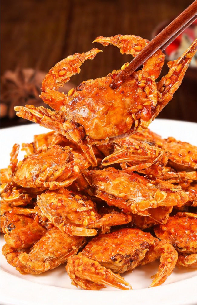 Spicy Crispy Sea Crab Snacks – High Protein, Low Sodium & Ready-to-Eat (Healthy Seafood Jerky)