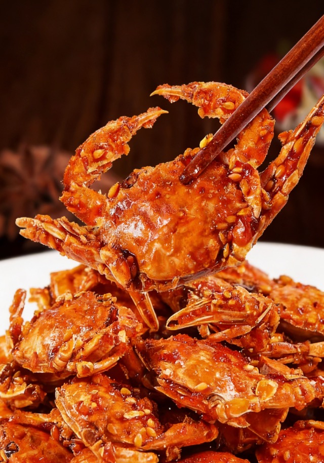 Spicy Crispy Sea Crab Snacks – High Protein, Low Sodium & Ready-to-Eat (Healthy Seafood Jerky)