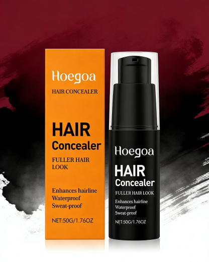 HOEGOA Instant Hair Concealer - 10-Second Balding Cover-Up, Waterproof & Lasts Up to 6 Days