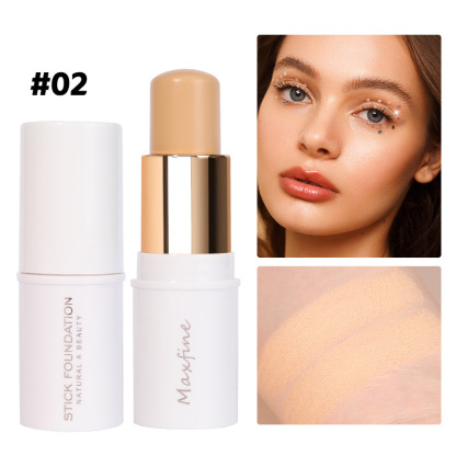 Foundation Stick Tahan Lama Tutup Segala Cela | Bedak Asas Glowing Anti-Tumpah Mekap Cepat