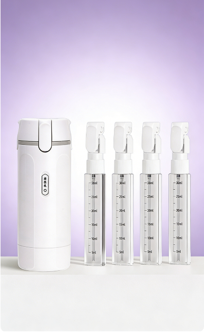 Portable Travel Refillable Bottle Set –Leak-Proof Silicone Toiletry Containers for Shampoo & Cosmetics 