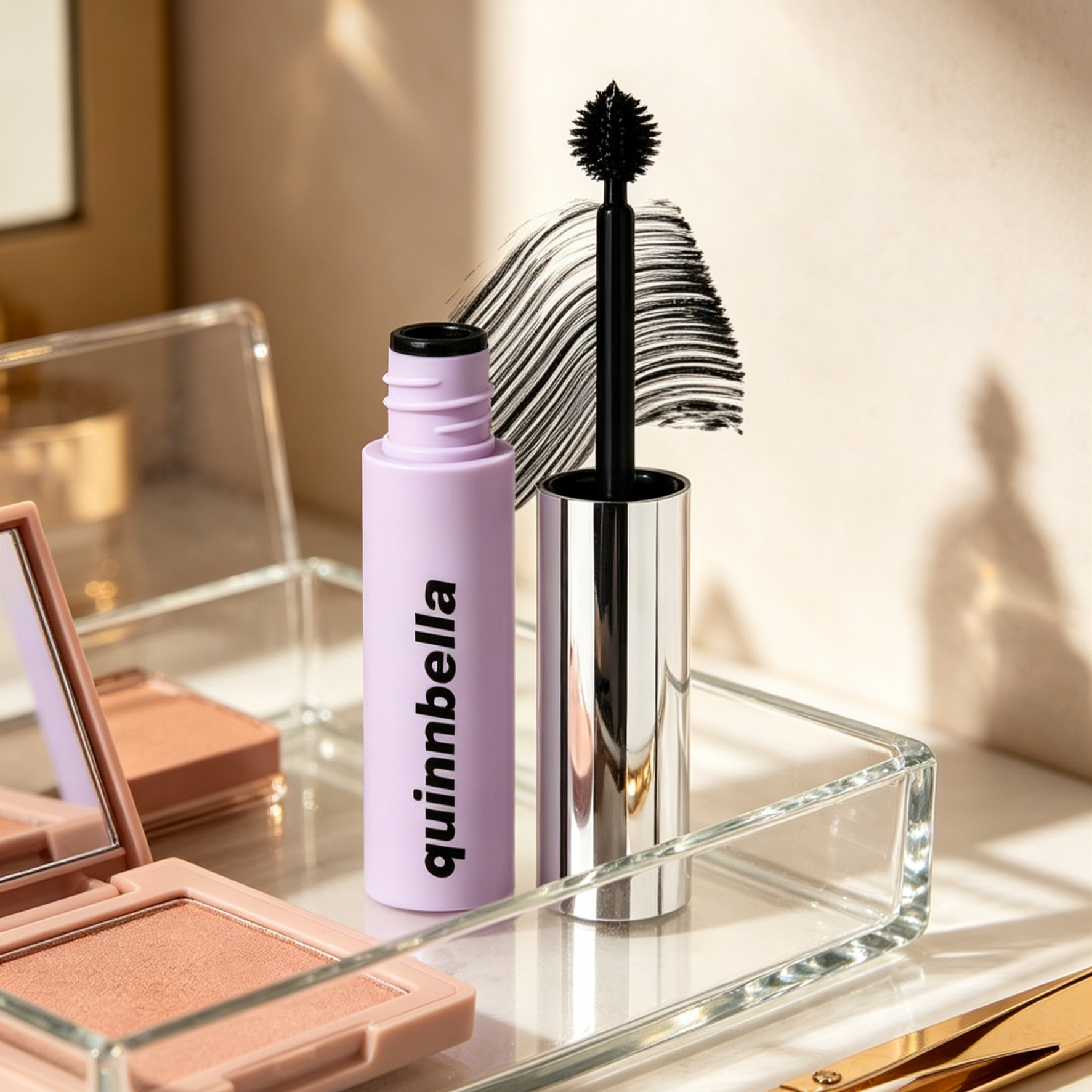 Ball-Tip Brush Eyebrow Mascara | Precision Spherical Waterproof Brow Gel | 3D Sculpting