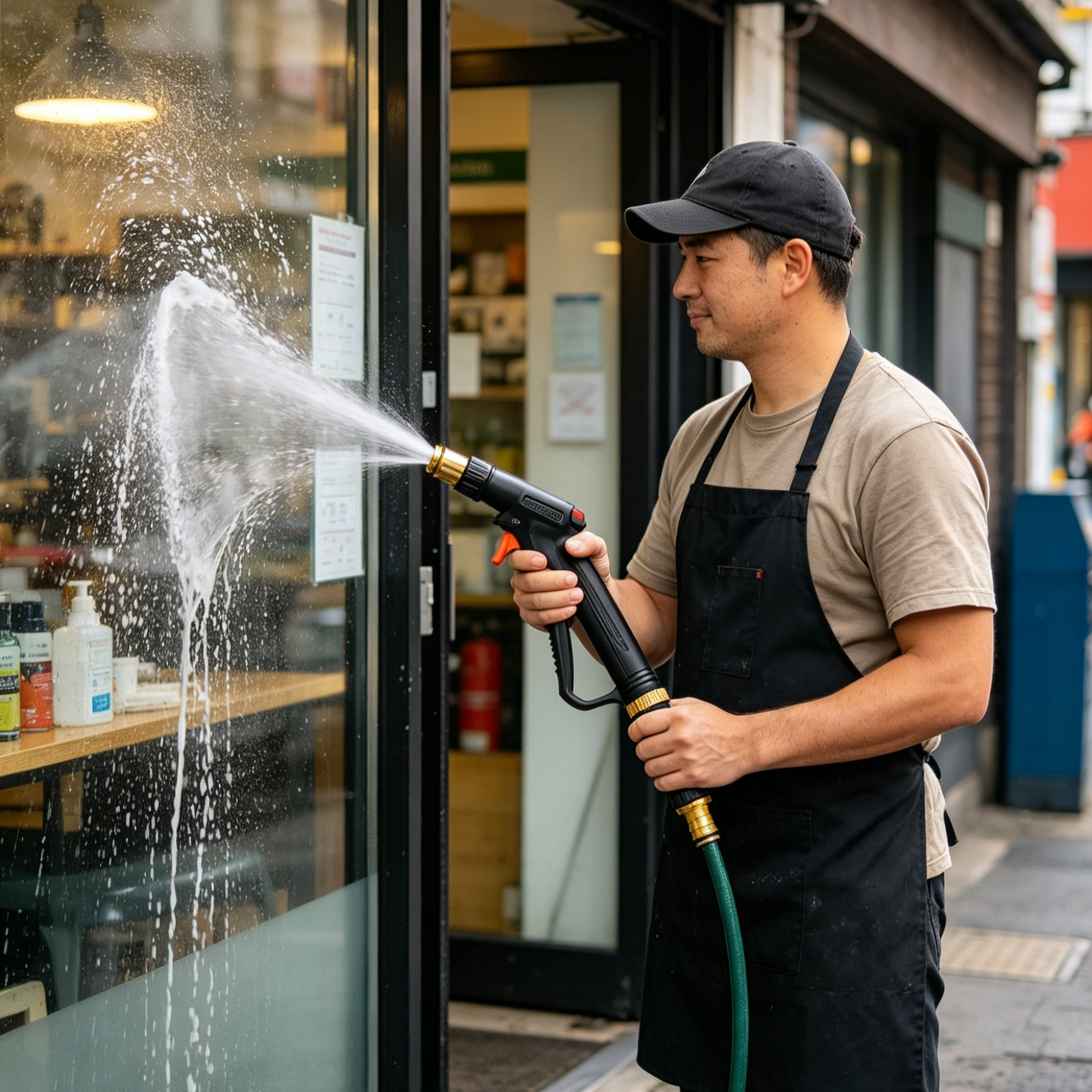 Black King Kong Water Gun | High-Pressure Car Washer | Durable Jet Spray Nozzle | Household Garden Cleaning Sprayer | Water-Saving Design | Buy 1 Get 1 Free Singapore