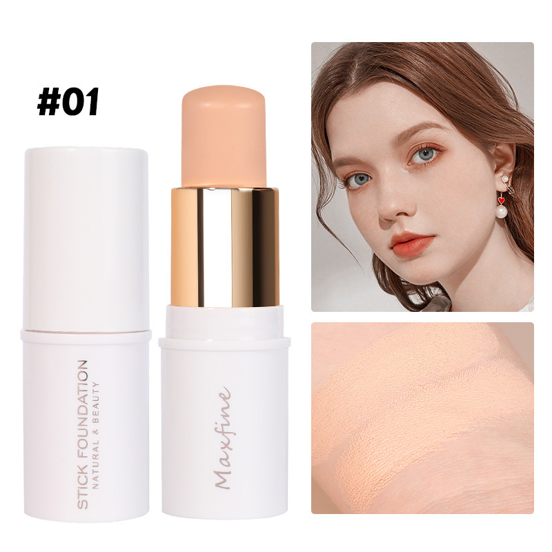 Foundation Stick Tahan Lama Tutup Segala Cela | Bedak Asas Glowing Anti-Tumpah Mekap Cepat