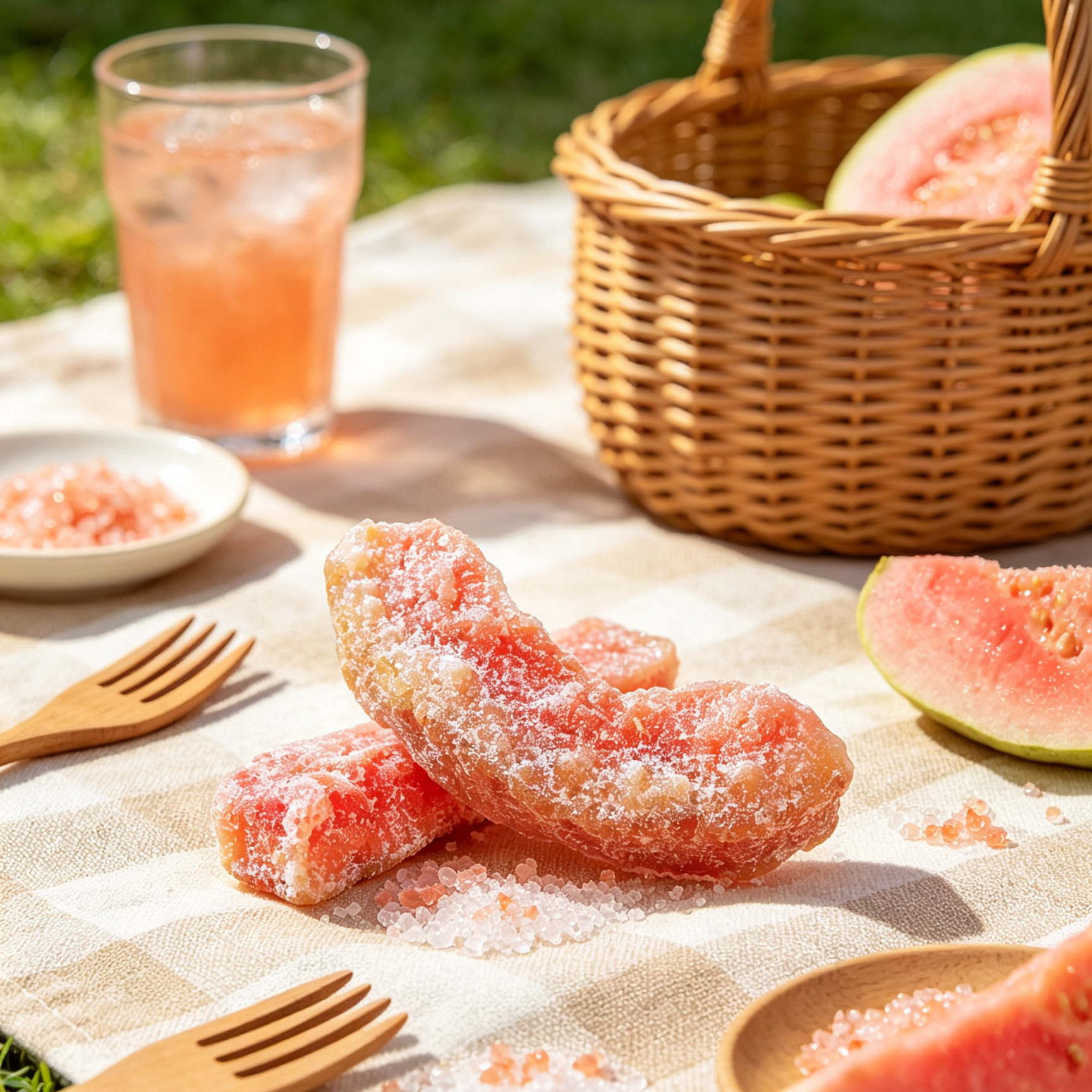 Premium Seedless Red Guava Preserves - Chewy Candied Dried Fruit Snacks | Best Exotic Tropical Treats Online