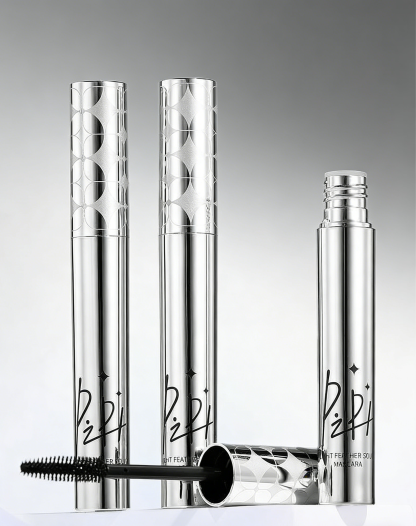 2-in-1 Tubing Mascara Set (Black + Brown): 24H No Smudge, Easy Wash with Warm Water, Long & Natural Lashes