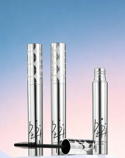 2-in-1 Tubing Mascara Set (Black + Brown): 24H No Smudge, Easy Wash with Warm Water, Long & Natural Lashes