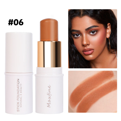 Foundation Stick Tahan Lama Tutup Segala Cela | Bedak Asas Glowing Anti-Tumpah Mekap Cepat