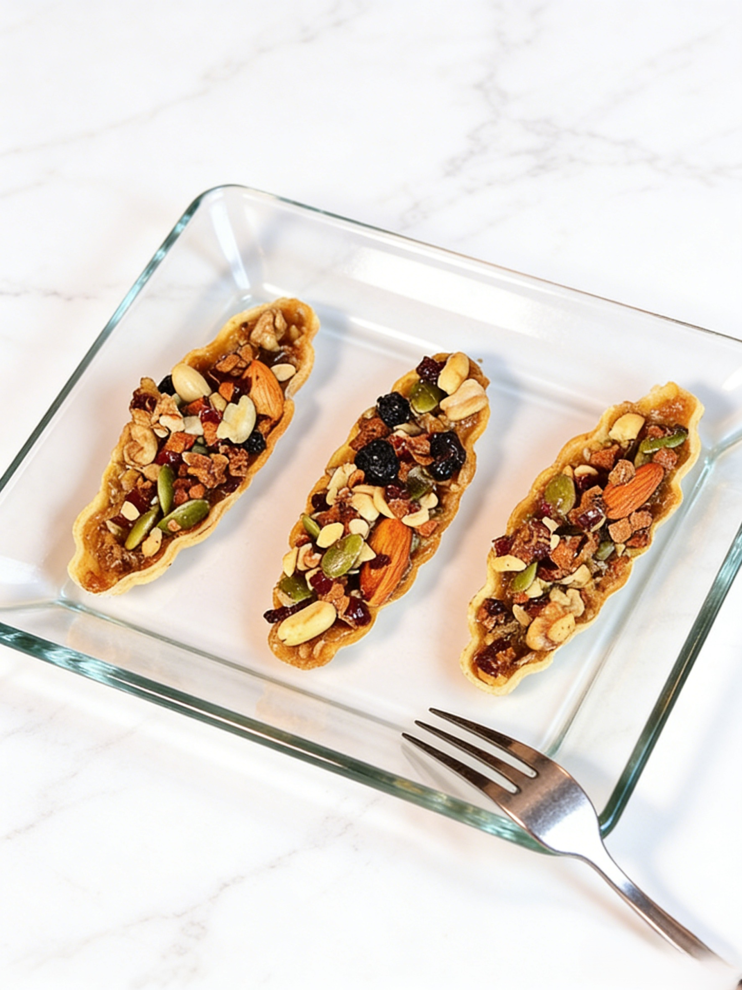 Premium Superfood Nut Boats (Crispy Nut Tarts) – Loaded with Almonds, Cashews, & Seeds – Healthy Energy Snack (Halal Friendly)