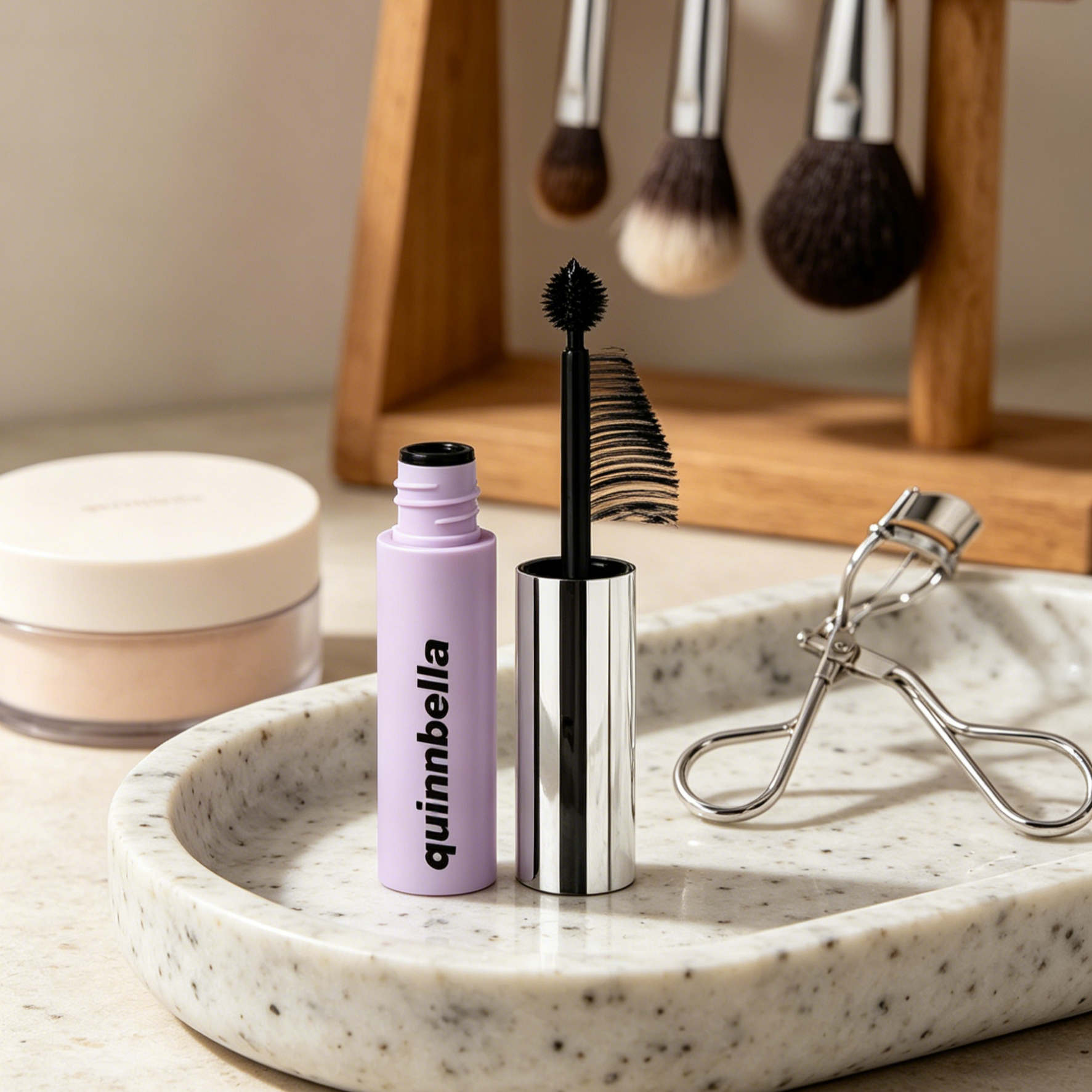 Ball-Tip Brush Eyebrow Mascara | Precision Spherical Waterproof Brow Gel | 3D Sculpting