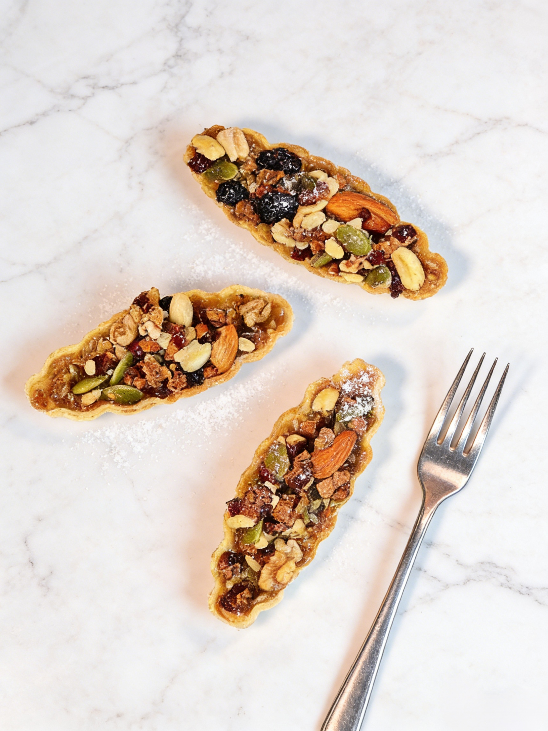 Premium Superfood Nut Boats (Crispy Nut Tarts) – Loaded with Almonds, Cashews, & Seeds – Healthy Energy Snack (Halal Friendly)