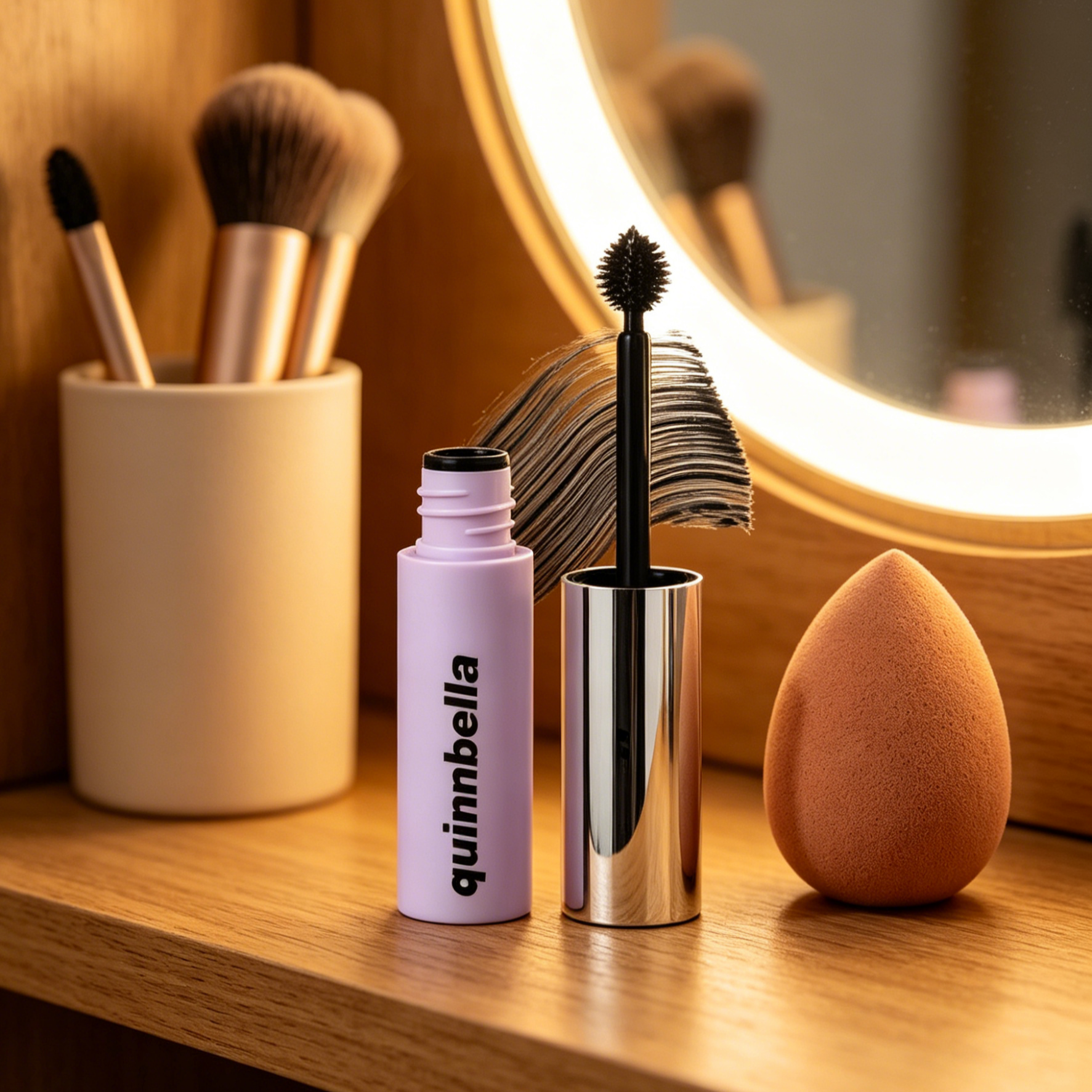 Ball-Tip Brush Eyebrow Mascara | Precision Spherical Waterproof Brow Gel | 3D Sculpting