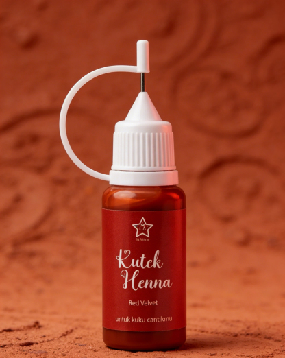 Inai Kuku Raya: Warna Merah Menawan & Sah Solat – Kekal Cantik Hingga 60 Hari