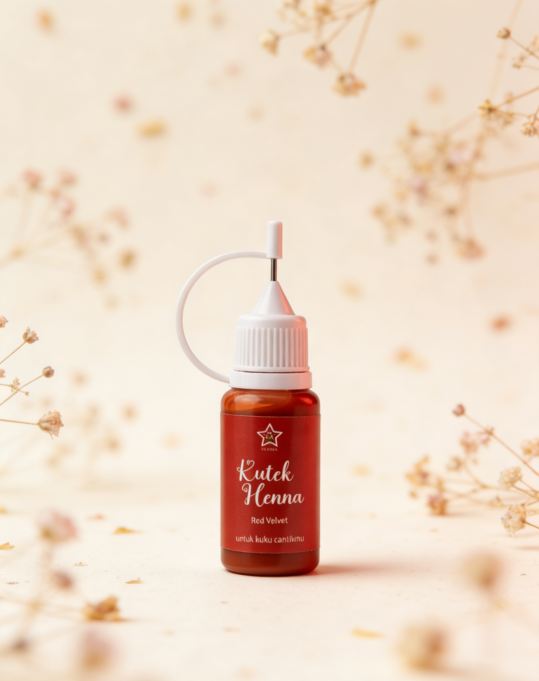 Inai Kuku Raya: Warna Merah Menawan & Sah Solat – Kekal Cantik Hingga 60 Hari