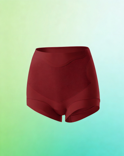 Seluar Dalam Slimming High Waist: Pembentuk Perut Ringan, Sutera Mulberi Antibakteria & Elastik Tinggi (Selesa & Tak Panas)