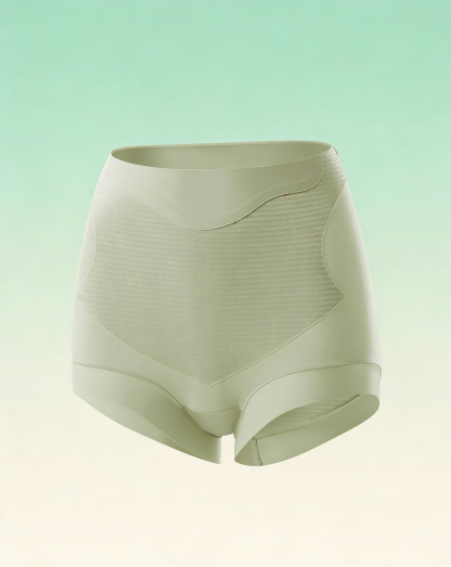 Seluar Dalam Slimming High Waist: Pembentuk Perut Ringan, Sutera Mulberi Antibakteria & Elastik Tinggi (Selesa & Tak Panas)