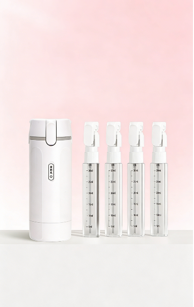 Portable Travel Refillable Bottle Set –Leak-Proof Silicone Toiletry Containers for Shampoo & Cosmetics 