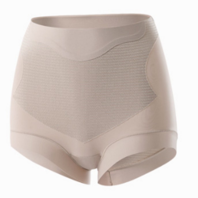 Seluar Dalam Slimming High Waist: Pembentuk Perut Ringan, Sutera Mulberi Antibakteria & Elastik Tinggi (Selesa & Tak Panas)