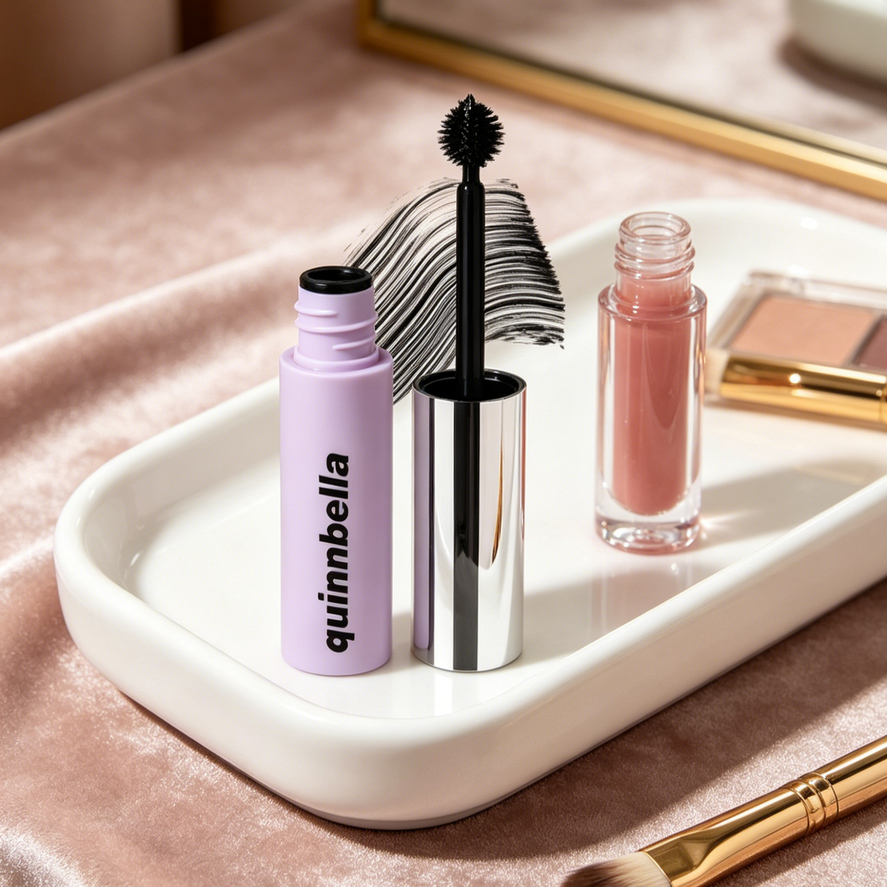 Ball-Tip Brush Eyebrow Mascara | Precision Spherical Waterproof Brow Gel | 3D Sculpting