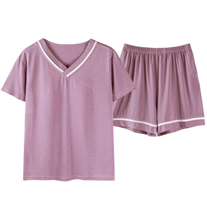 Modal Ultra Comfortable Pajama Set with Chest Pads