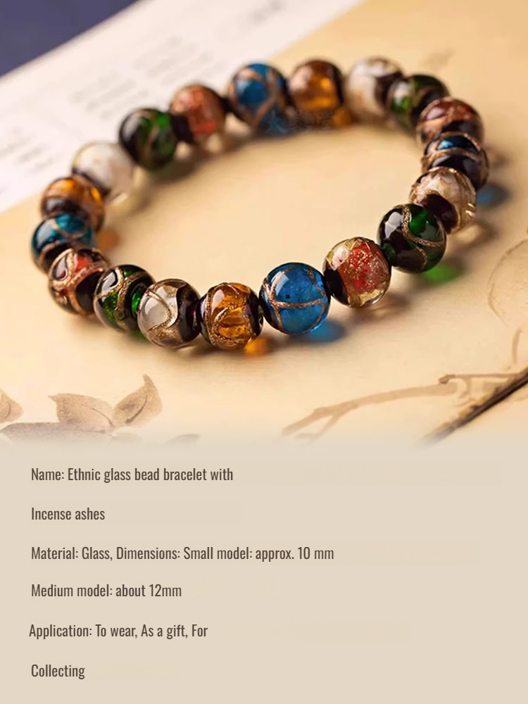 Gold Beast Fortune Glazed Bracelet Colorful Accessory