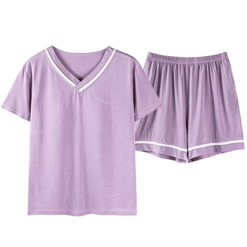 Modal Ultra Comfortable Pajama Set with Chest Pads