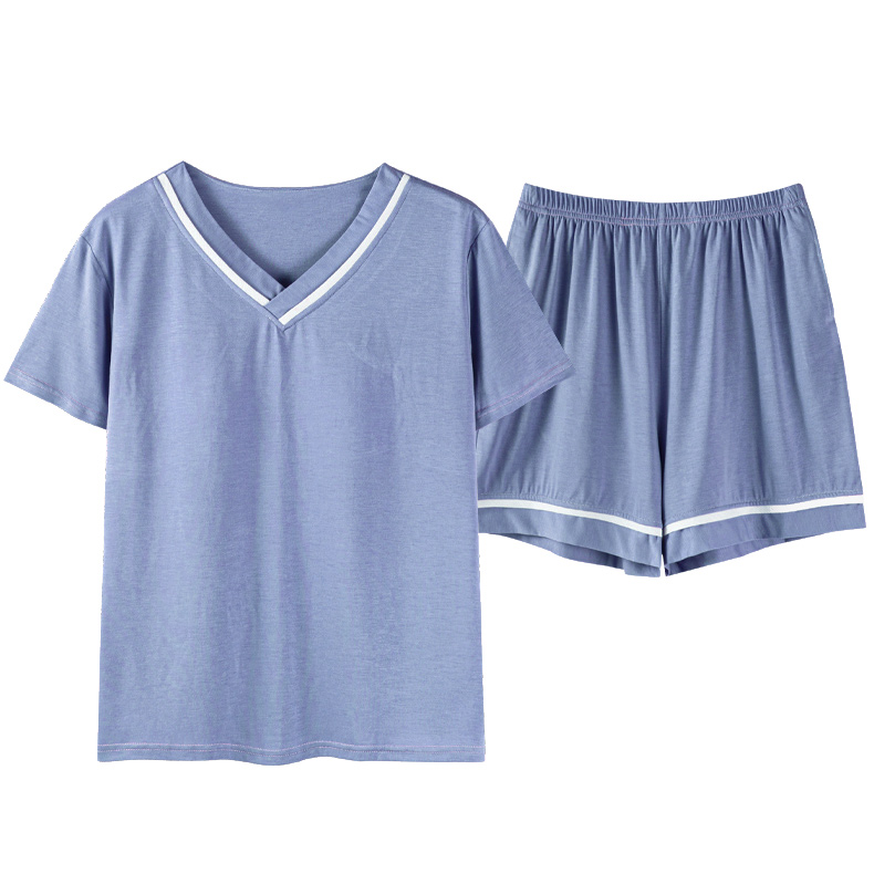 Modal Ultra Comfortable Pajama Set with Chest Pads