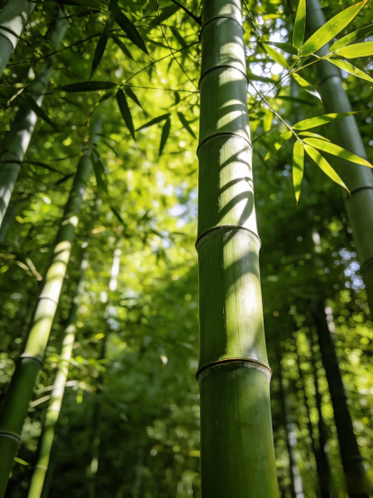 Cold-Resistant and Drought-Tolerant Green Bamboo Seeds for Air Purification