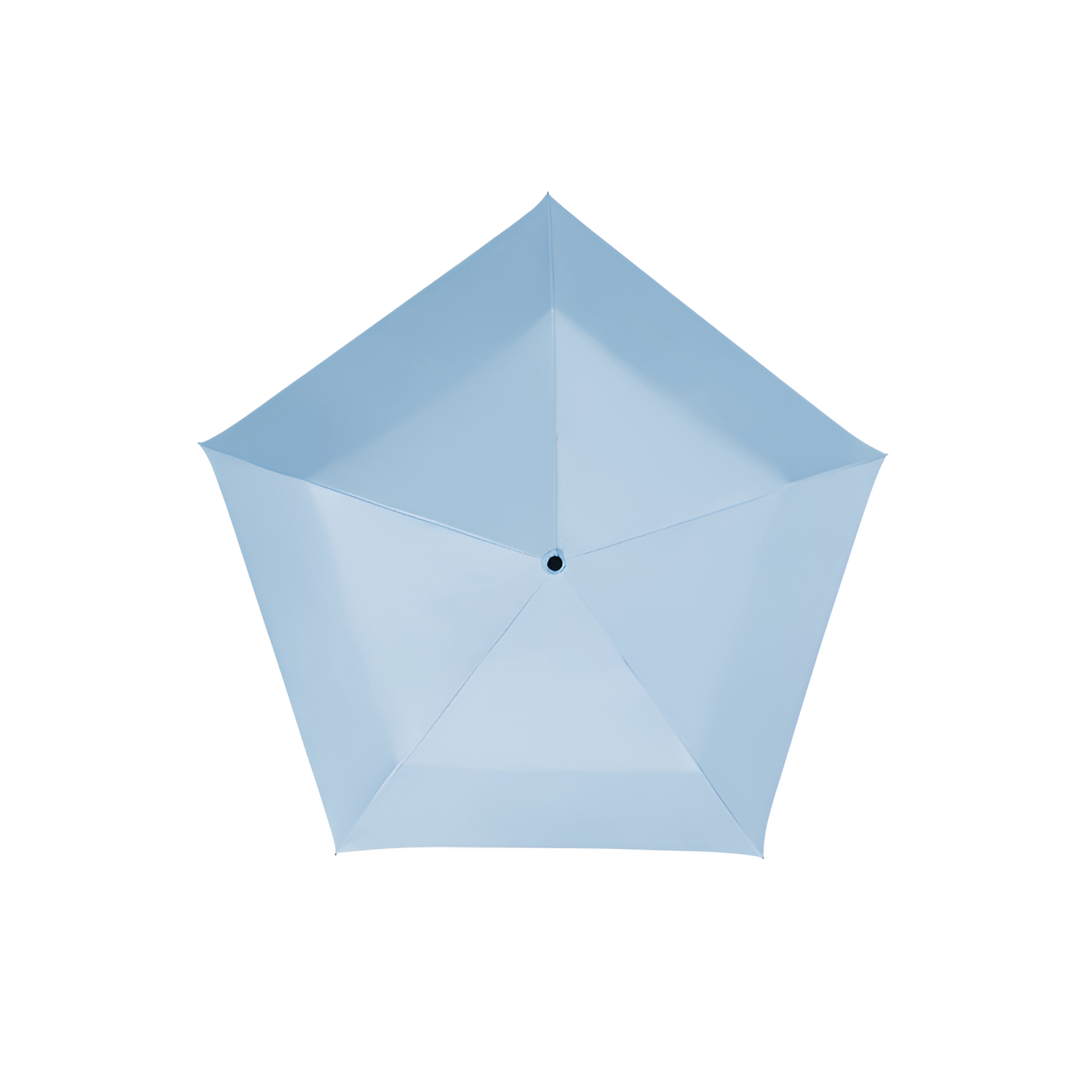 Ultralight feather umbrella, compact and portable sun umbrella, UV protection, three-fold, dual-purp