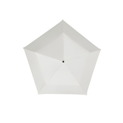 Ultralight feather umbrella, compact and portable sun umbrella, UV protection, three-fold, dual-purp