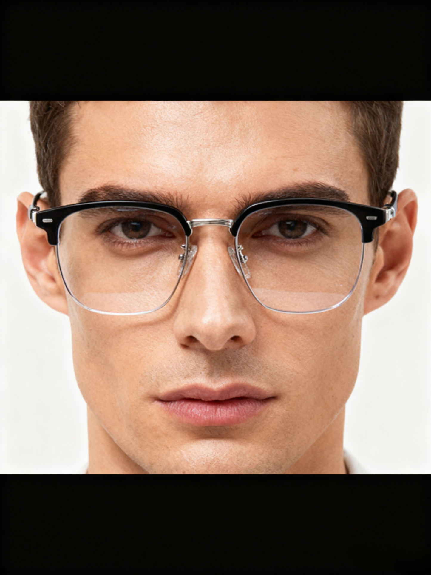 Automatic zoom blue light blocking reading glasses