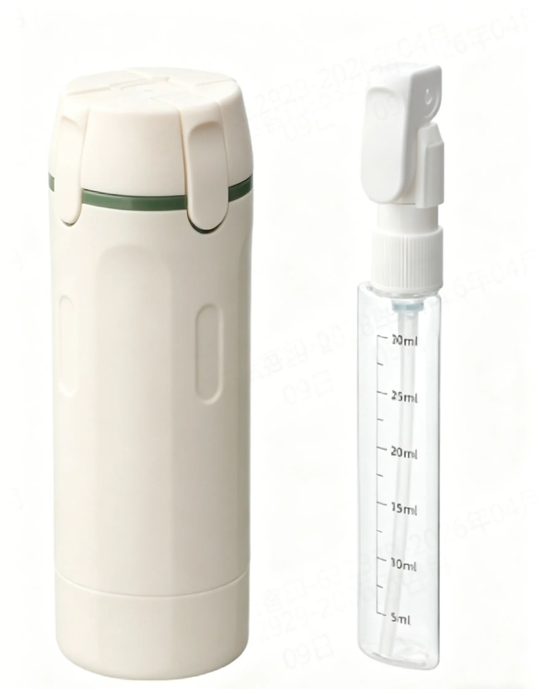 Portable four-in-one travel bottle