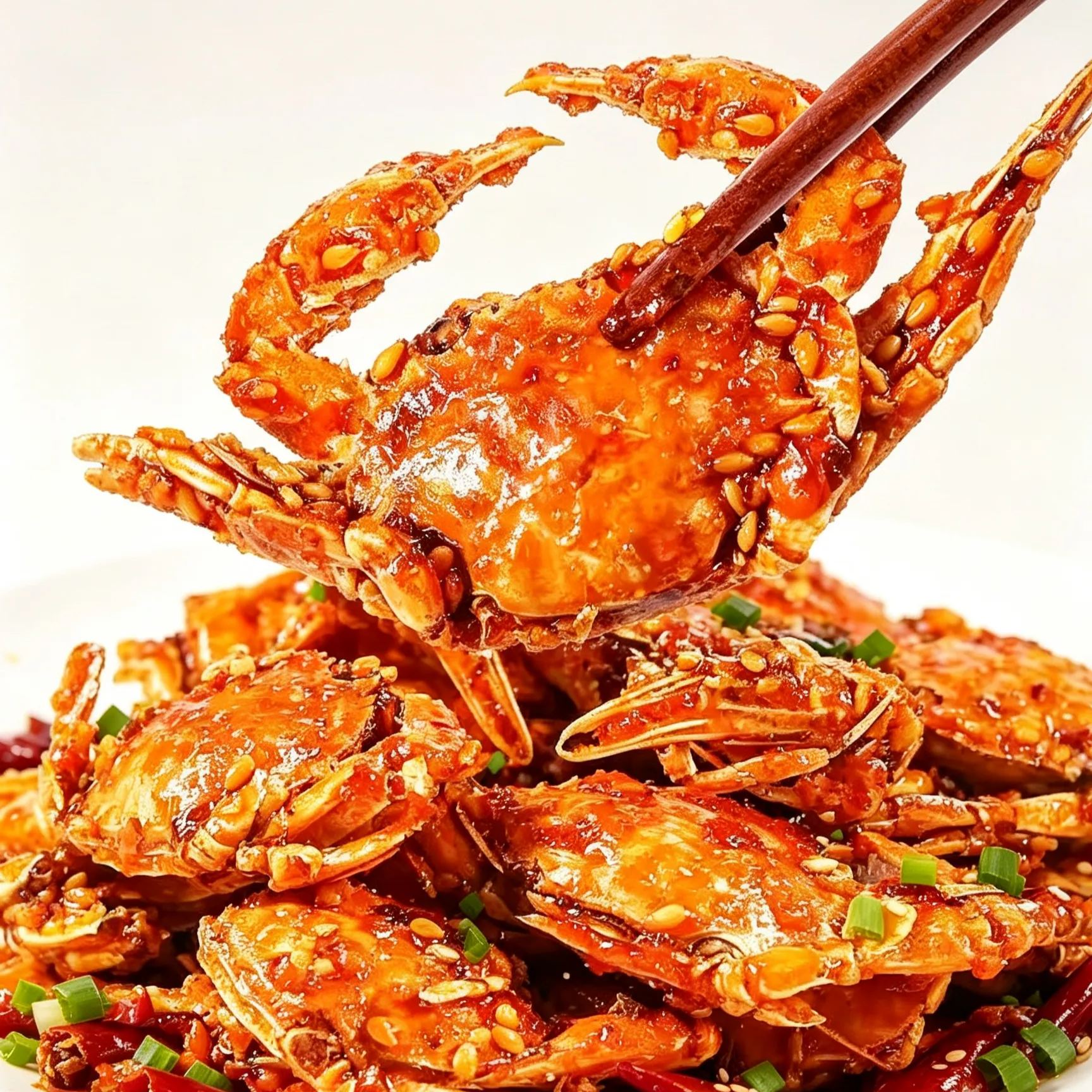 Spicy Sea Crab Snacks - High in Protein, Low in Sodium