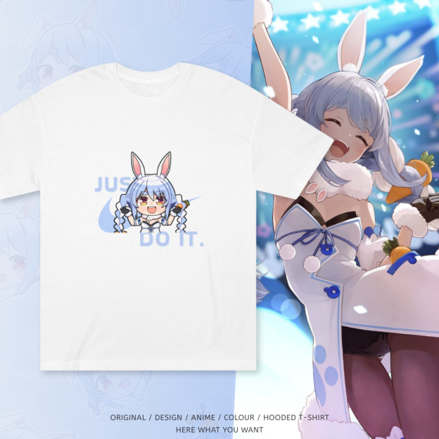 《Hololive》聯名周邊 印花短袖T恤-CASEZONE