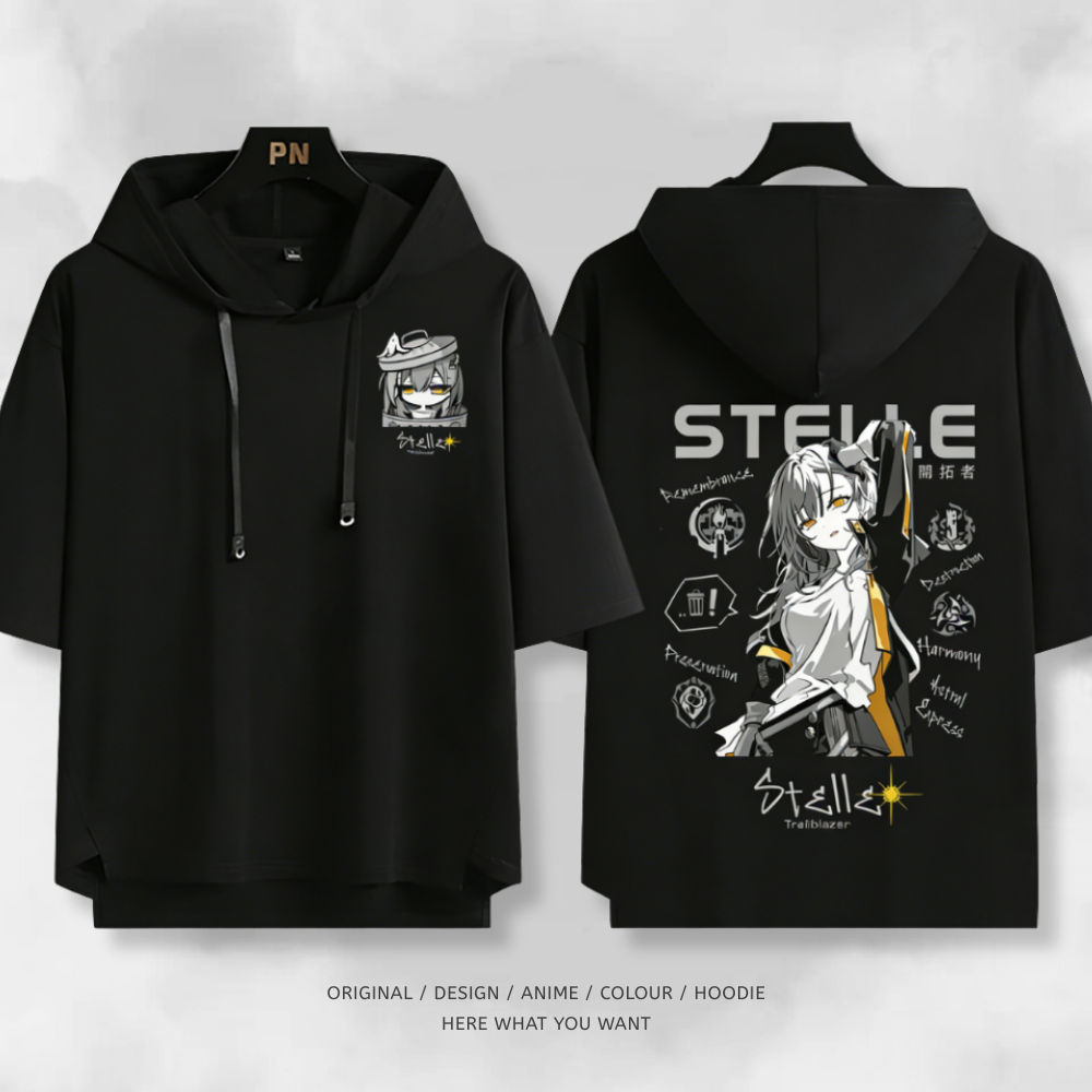 開拓者星 崩壞星穹鐵道 連帽短袖T恤