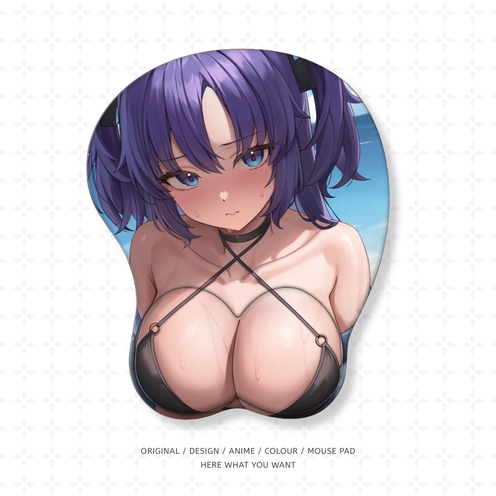 蔚藍檔案 早瀨優香 等身大爆乳滑鼠墊