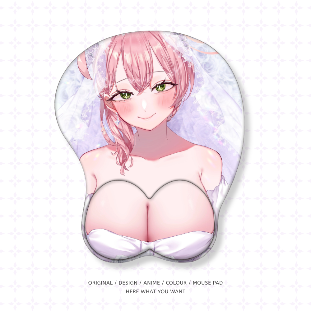 蔚藍檔案 浦和花子 等身大爆乳滑鼠墊