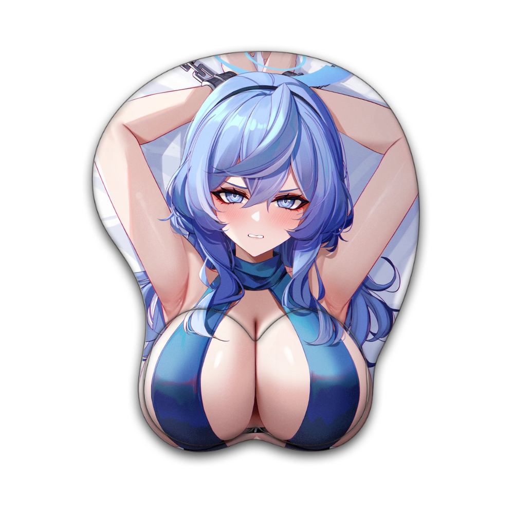 蔚藍檔案 天雨亞子 等身大爆乳滑鼠墊