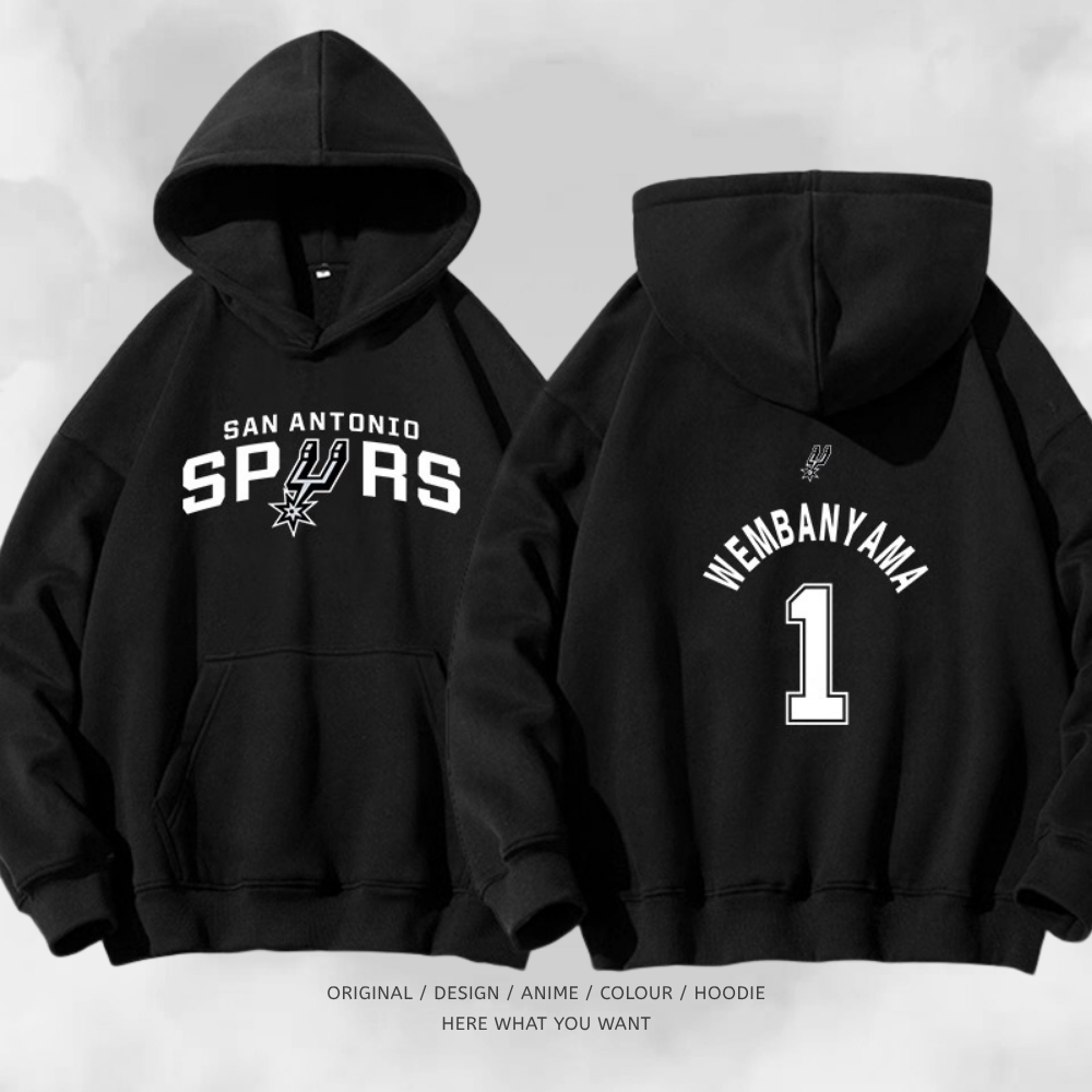 美式籃球 2025秋冬新款 親子情侶裝連帽衛衣