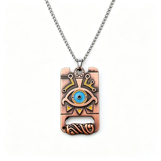 薩爾達傳說心之容器吊墜｜銅銀質感吊墜・Elden Ring 遊戲收藏飾品