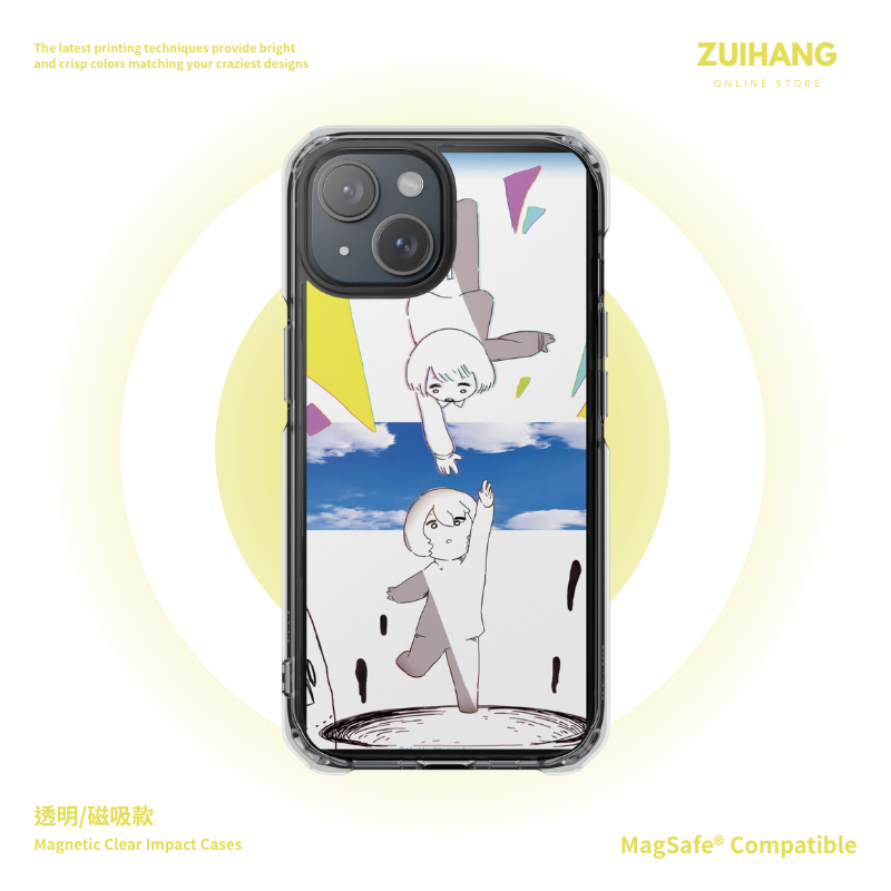 Yorushika透明磁吸防摔手機殼-ZUIHANG SHOP
