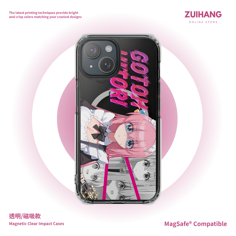 孤獨搖滾&後藤一里女僕磁吸手機殼-CASEZONE