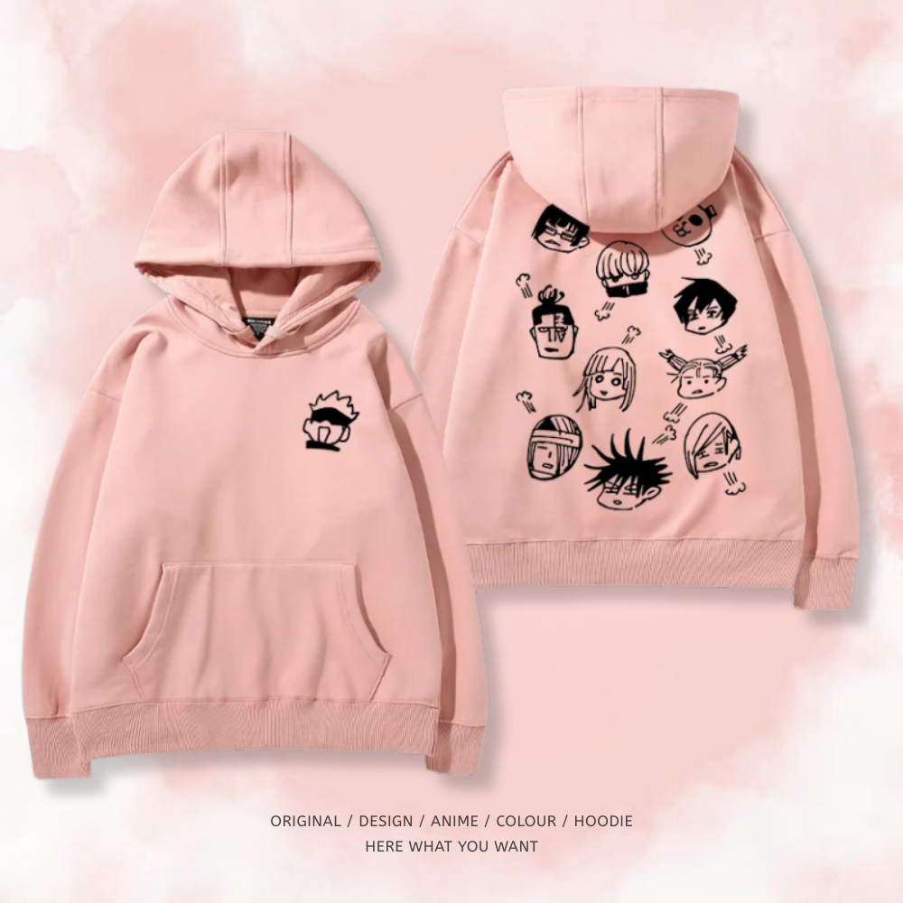 咒術迴戰 2025秋冬新款 親子情侶男女連帽衛衣